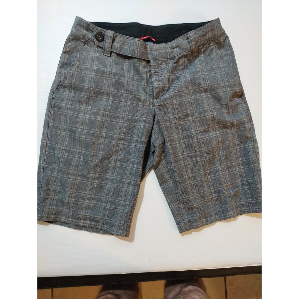 NORTH‎ FACE WOMEN'S GRAY PLAID BERMUDA SHORTS SIZE 4@31